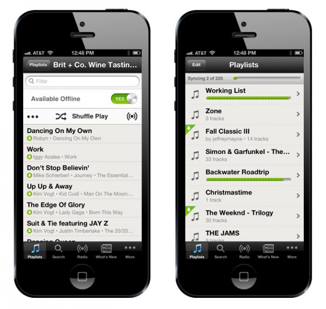 download the new version for iphoneSpotify 1.2.13.661